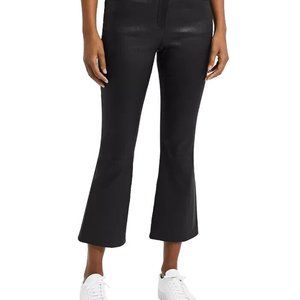 NEW Theory Five Pocket Leather Kick Pants Size 4 with tags